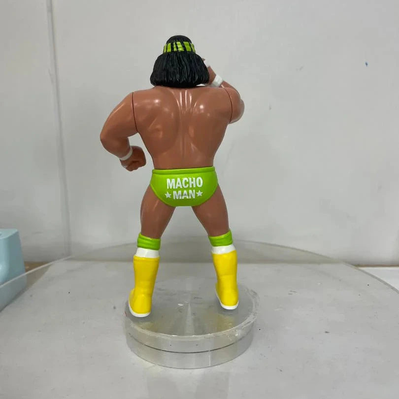 2024 LaToonie Wrestling Wrestlematic Series 1 4.5" Scale Macho Man Randy Savage [With Green Trunks]