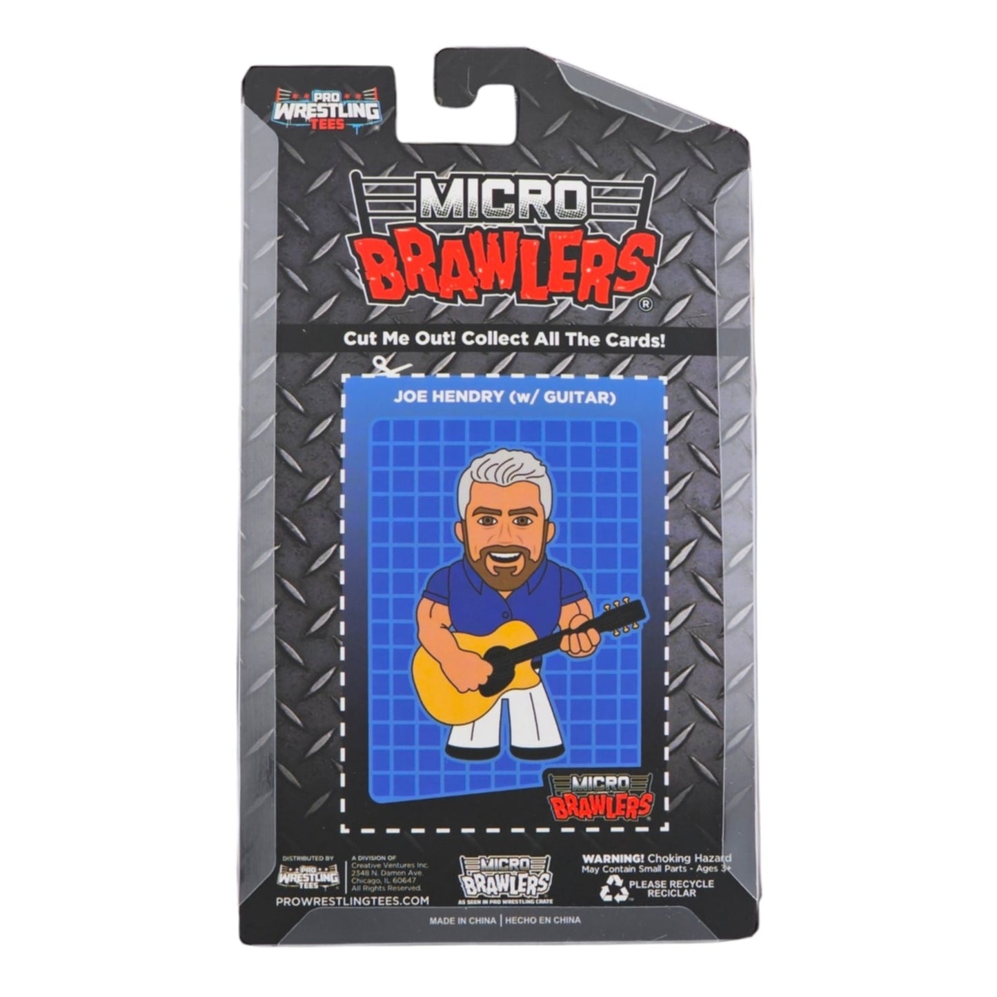 2025 Pro Wrestling Tees Limited Edition Micro Brawler Joe Hendry