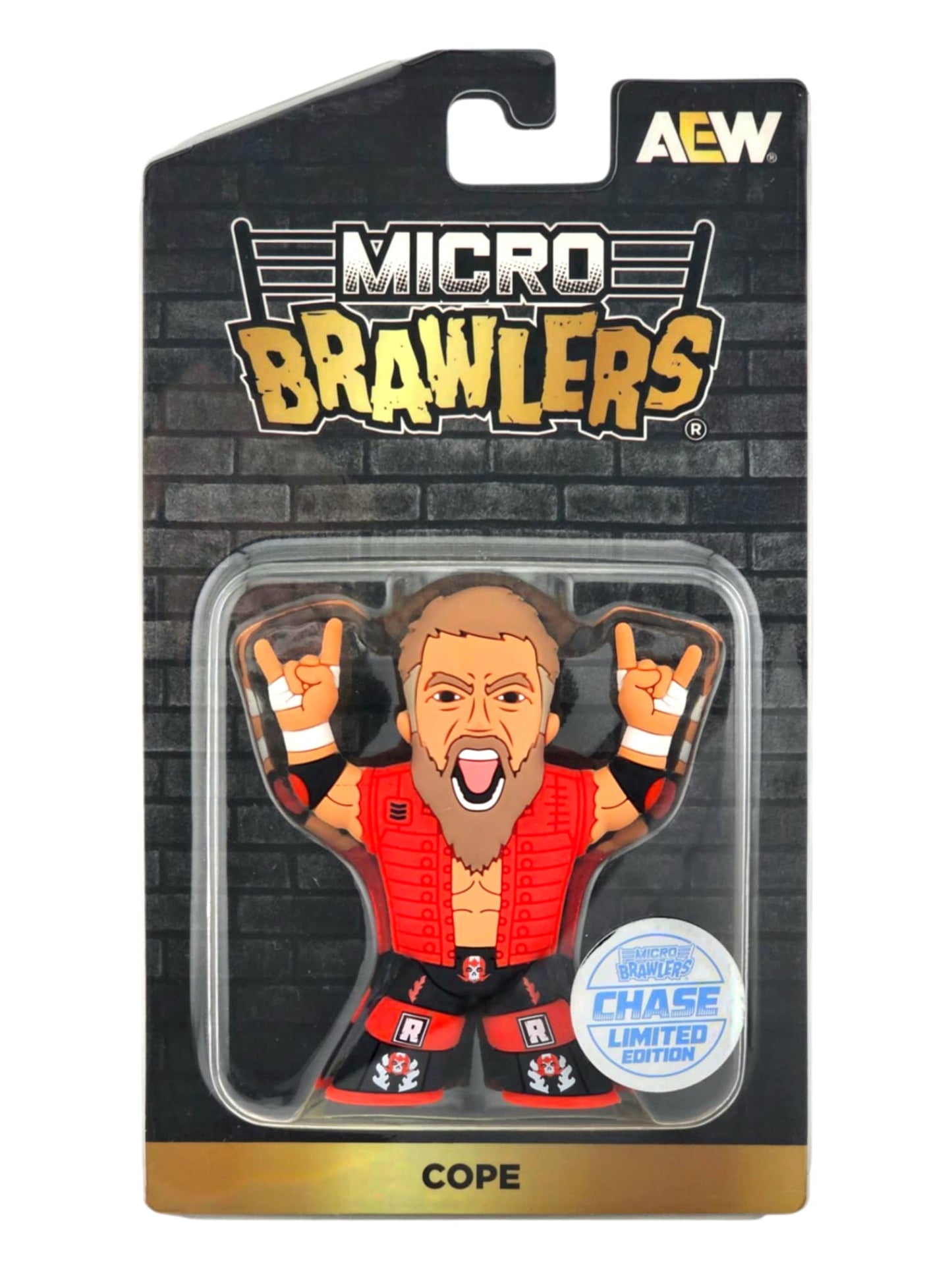 2025 AEW Pro Wrestling Tees Micro Brawlers Limited Edition Cope [Chase]
