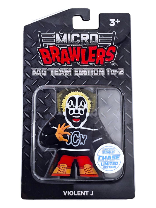 2025 Pro Wrestling Tees Crate Exclusive Tag Team Edition 1 of 2 Violent J Micro Brawler [May, Chase]