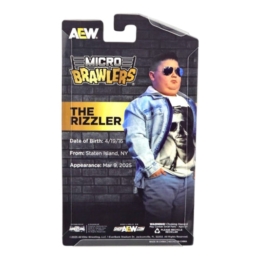 2025 AEW Pro Wrestling Tees Micro Brawlers Limited Edition The Rizzler