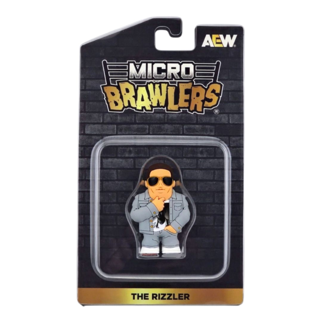 Pro Rizzler 2025 AEW Pro Wrestling Tees Micro Brawlers Limited Edition The Rizzler ...