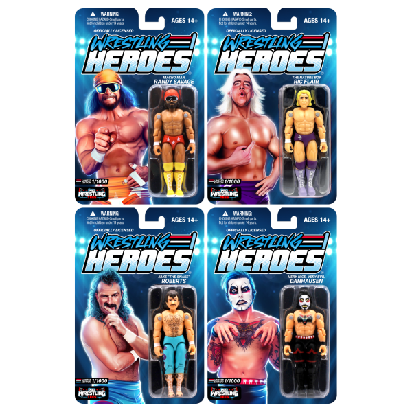 2025 Pro Wrestling Tees Wrestling Heroes Series 1 Jake 