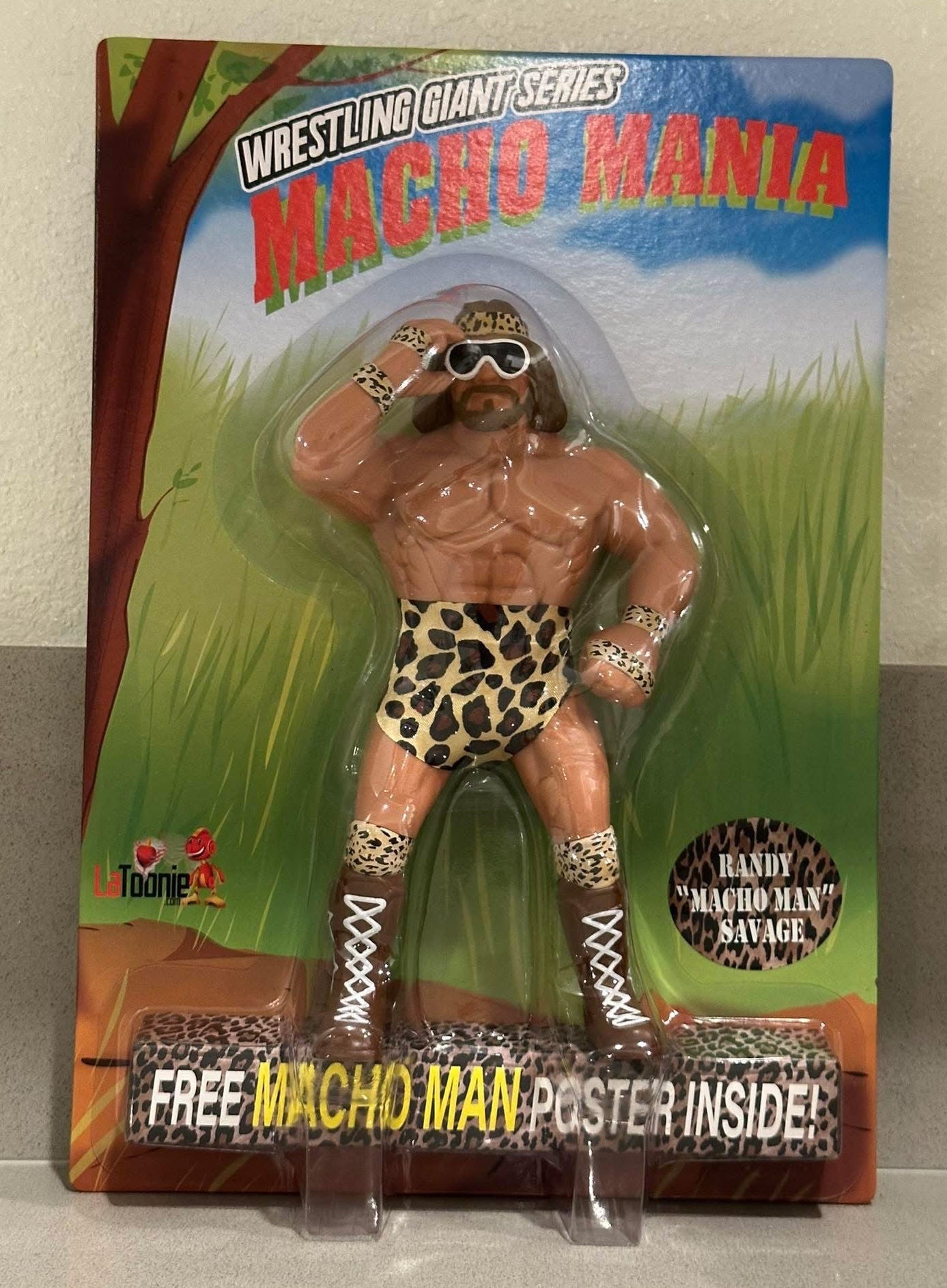 2025 LaToonie Wrestling Giant Series 8" Scale Macho Man Randy Savage [Macho Mania]