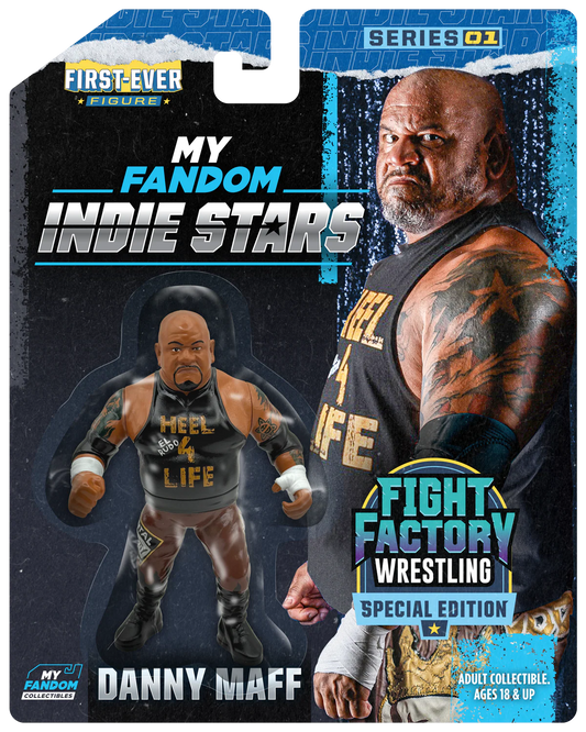 My Fandom Collectibles Indie Stars Series 1 Danny Maff [Fight Factory Wrestling Special Edition]