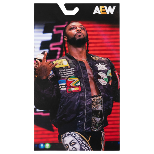 2025 AEW Jazwares Unrivaled Collection Shop AEW Exclusive Premier Edition Swerve Strickland