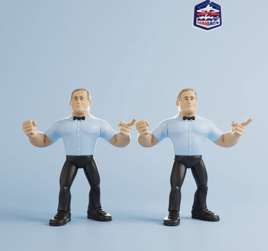 Nerd Closet Mat Maniacs 2-Pack: Earl & Dave Hebner