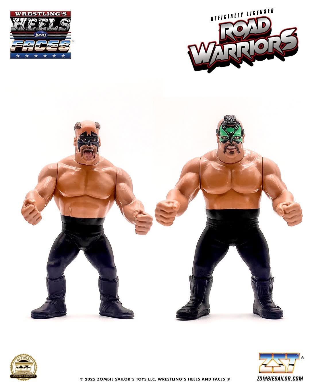 2025 Zombie Sailor's Toys Wrestling's Heels & Faces Multipack: The