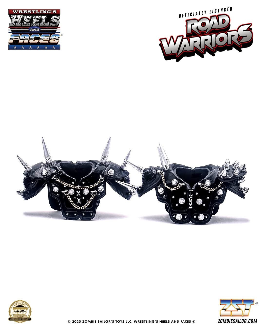 2025 Zombie Sailor's Toys Wrestling's Heels & Faces Multipack: The Road Warriors