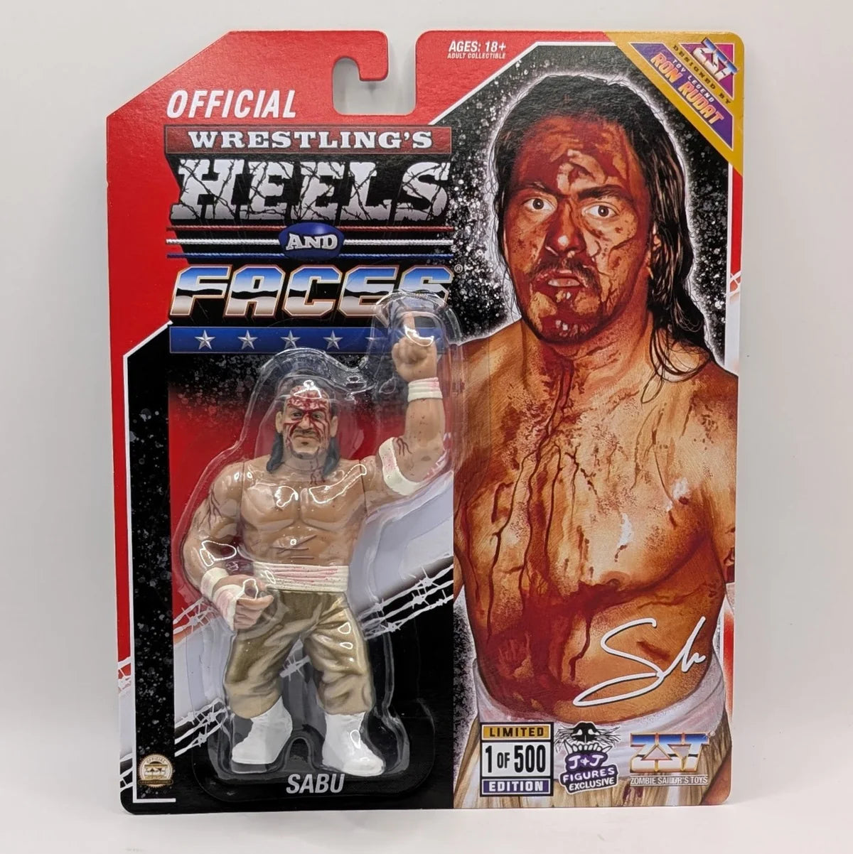 2025 Zombie Sailor's Toys Wrestling's Heels & Faces Sabu [Exclusive]