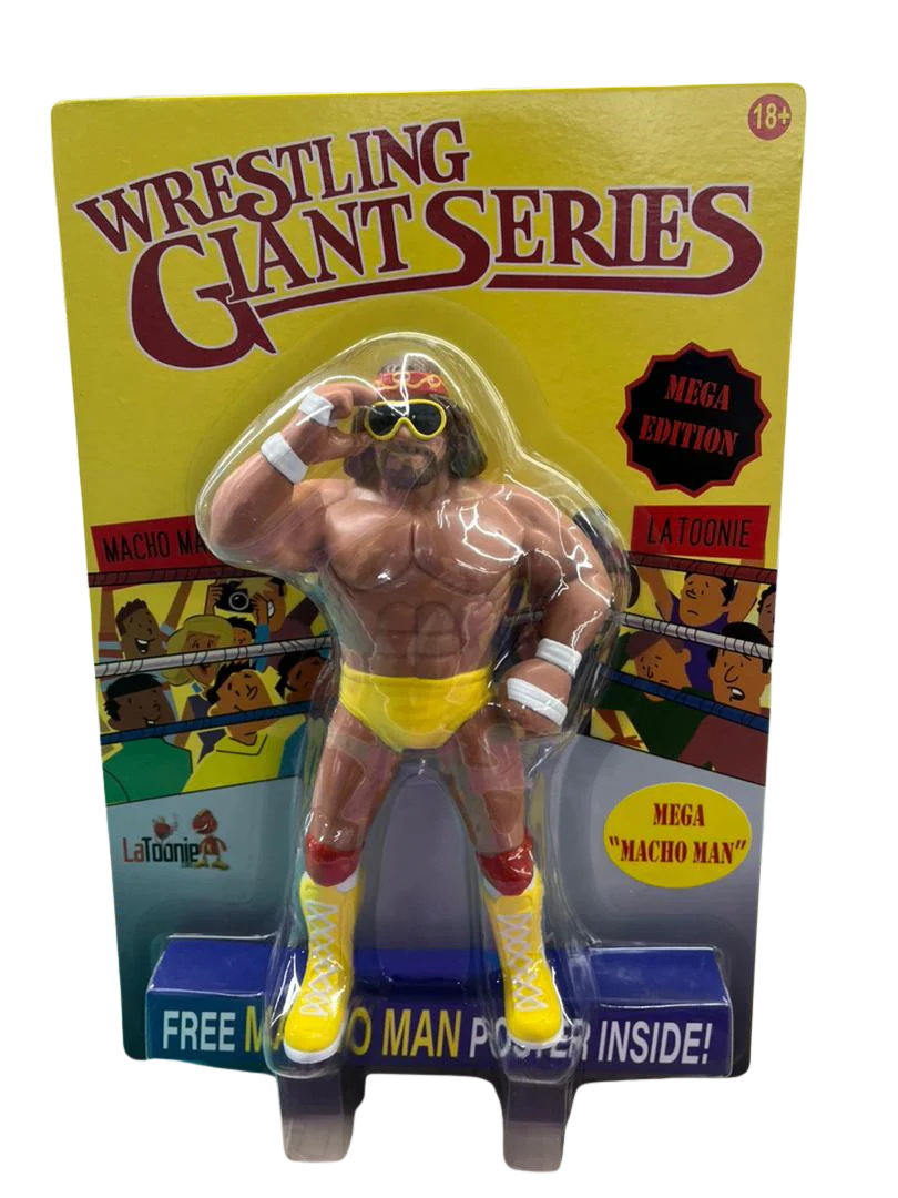 2025 LaToonie Wrestling Giant Series 8" Scale Macho Man Randy Savage [Mega Powers]