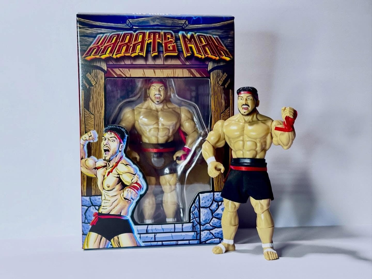 2026 Asylum All-Stars Toy Hunt Vlog Exclusive Karate Man