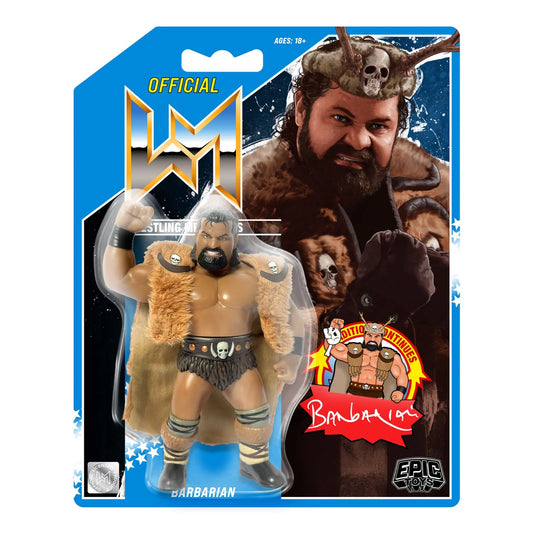 2025 Epic Toys Wrestling Megastars Series 4 Barbarian
