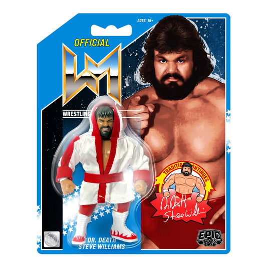 2025 Epic Toys Wrestling Megastars Series 4 "Dr. Death" Steve Williams
