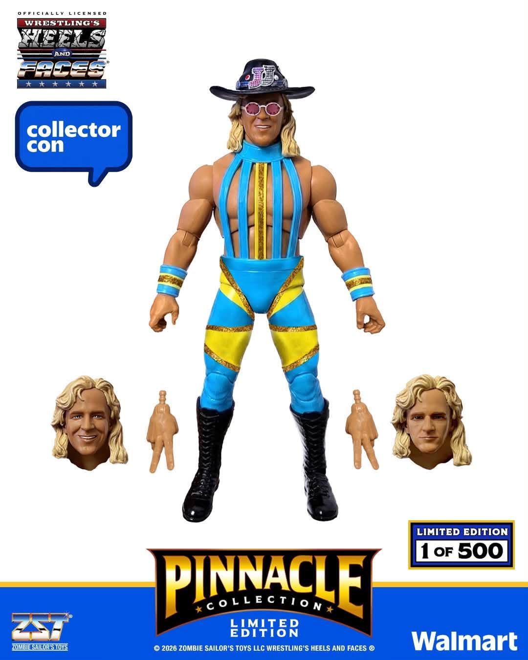 Zombie Sailor's Toys Wrestling's Heels & Faces Pinnacle Collection Jeff Jarrett [Exclusive]