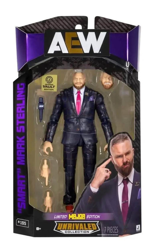 2026 AEW Jazwares Unrivaled Series #195 "Smart" Mark Sterling [MAJOR Limited Edition]