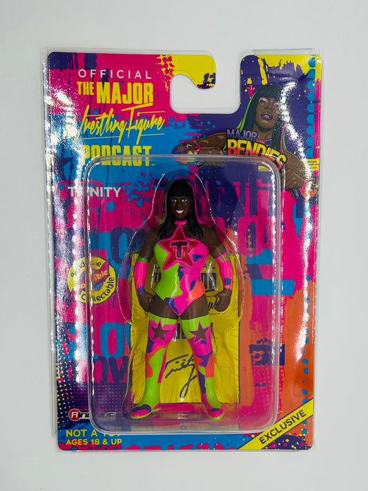 2024 Major Wrestling Figure Podcast Major Bendies Ringside Exclusive Trinity