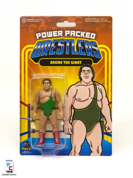 2026 FC Toys Power Packed Wrestlers Series 1 Andre the Giant [With Green Singlet]