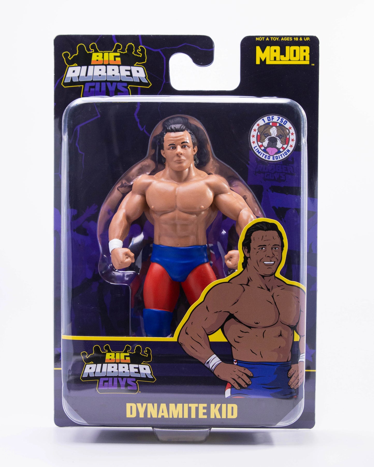 2026 MAJOR Big Rubber Guys WrestleCon Exclusive Dynamite Kid