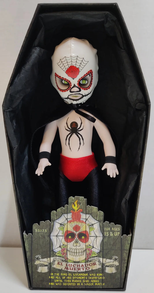 2010 Mezco Toyz Living Dead Dolls Series 20 El Luchador Muerto