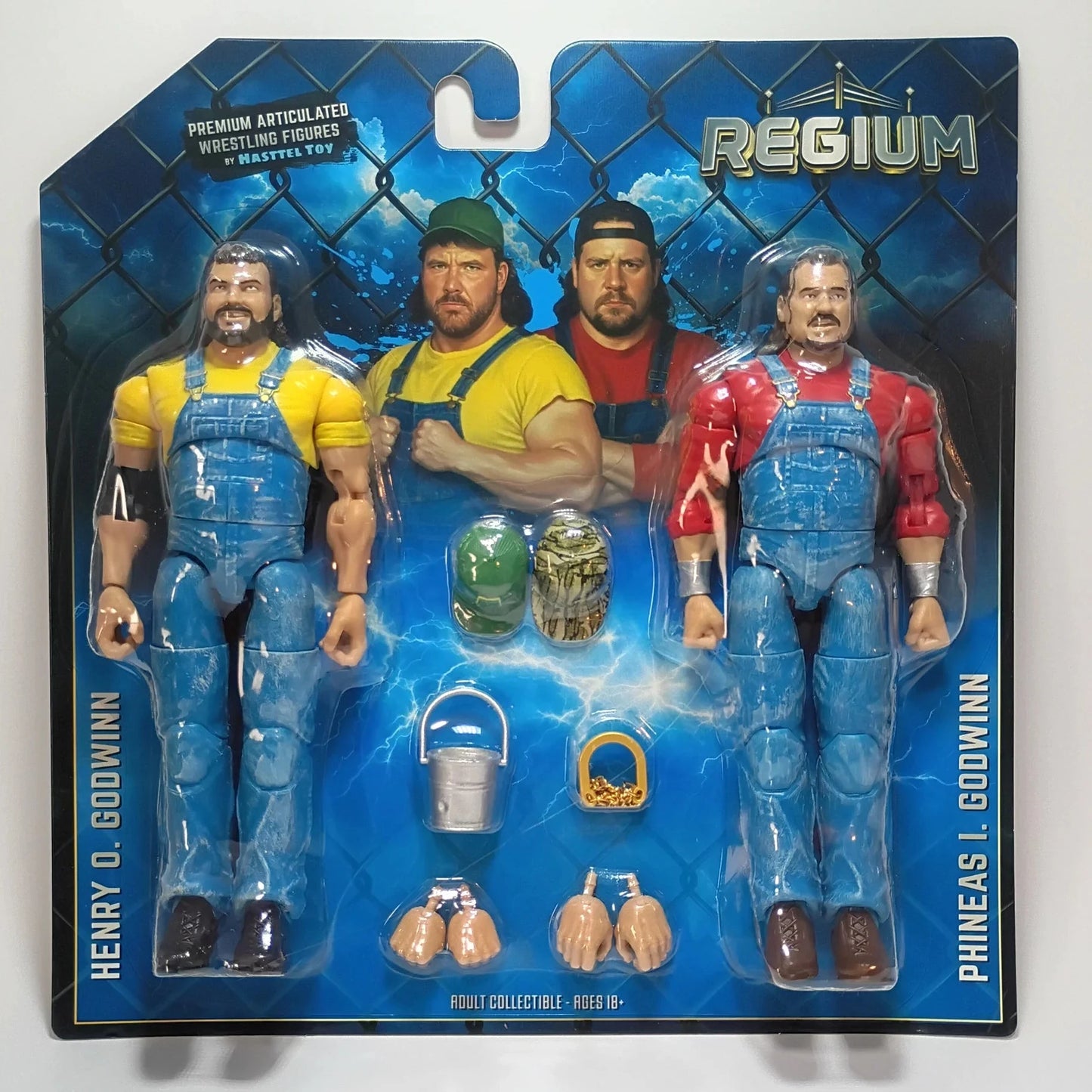 2025 Hasttel Toy Grapplers & Gimmicks Regium Series Henry O. Godwinn & Phineas I. Godwinn