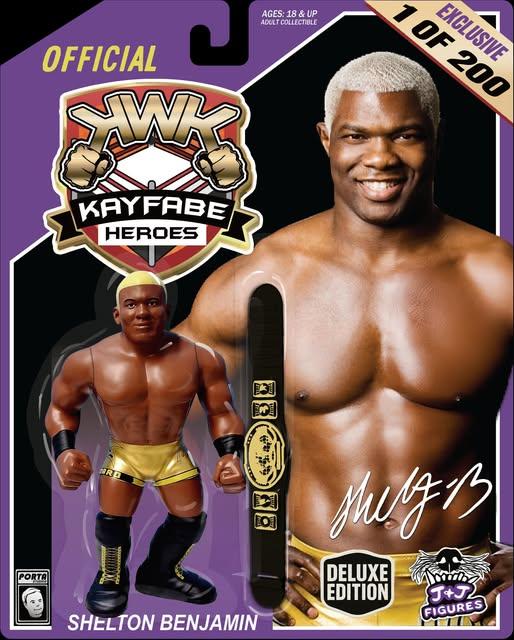 2026 KWK Kayfabe Heroes Deluxe Edition Shelton Benjamin [Exclusive]