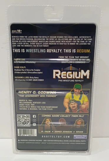 2026 Hasttel Toy Regium Series 1 Henry O. Godwinn [Rerelease]
