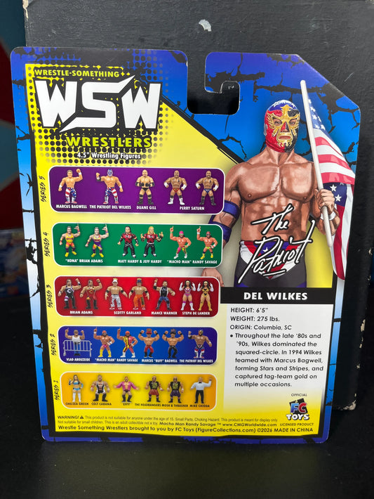 2026 FC Toys Wrestle-Something Wrestlers Confirmed Hits "The Patriot" Del Wilkes