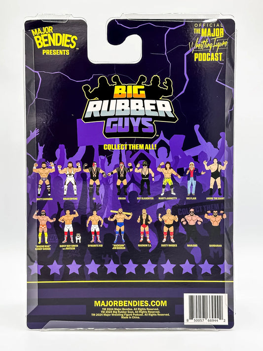 2024 Major Wrestling Figure Podcast Big Rubber Guys "Macho Man" Randy Savage [With Pink Trunks]