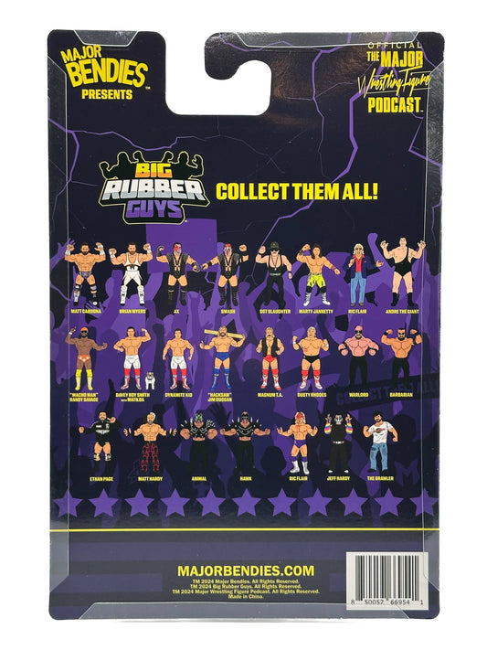 2025 Major Wrestling Figure Podcast Big Rubber Guys Series 9 The Brawler [Brooklyn Brawler]