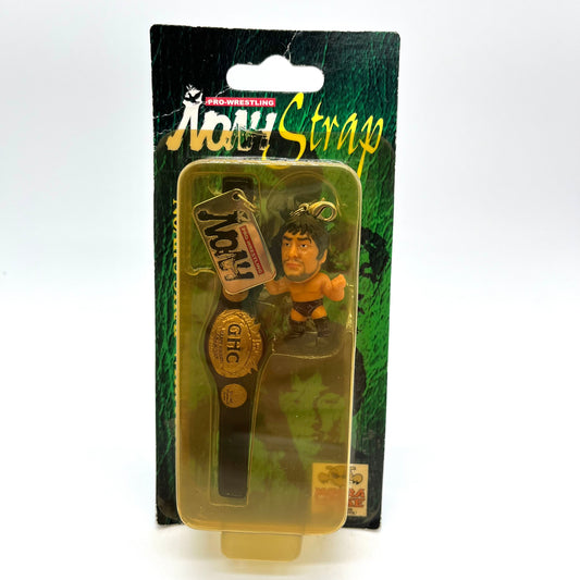 Pro-Wrestling NOAH Mogura House Mini Big Heads/Pro-Kaku Heroes Kenta Kobashi Figure Strap