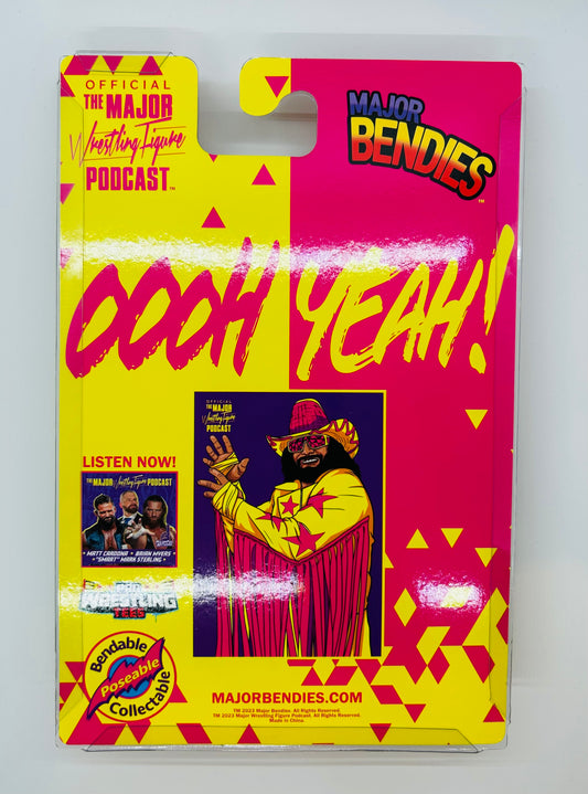 2024 Major Wrestling Figure Podcast Major Bendies "Macho Man" Randy Savage [Exclusive]