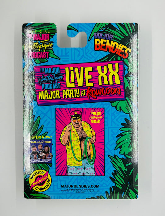 2024 Major Wrestling Figure Podcast Major Bendies Live XX Exclusive Captain Joe Shoes