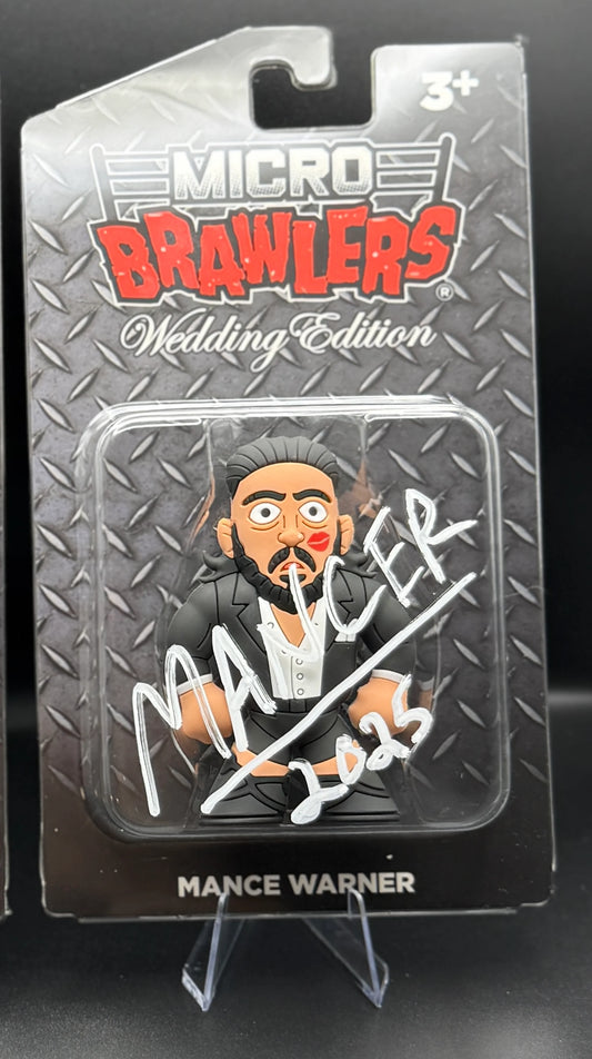 2025 Micro Brawlers Wedding Edition Mance Warner