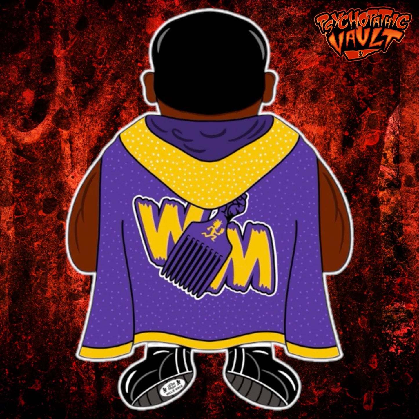 2024 JCW Psycopathic Vault Willie Mack 12" Wrestling Buddy