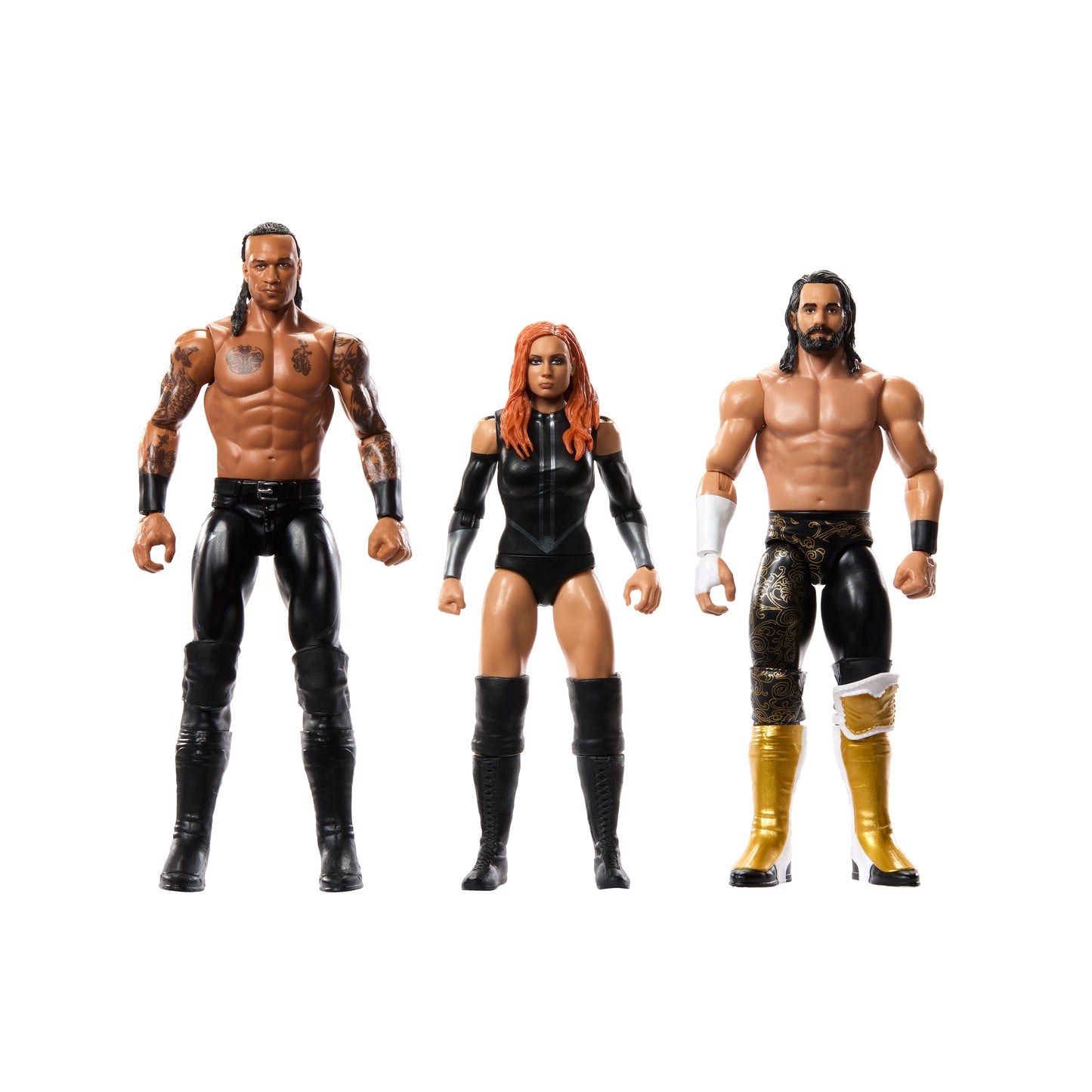 2024 WWE Mattel Main Event Superstars: Damien Priest, Becky Lynch & Seth Rollins [Exclusive]