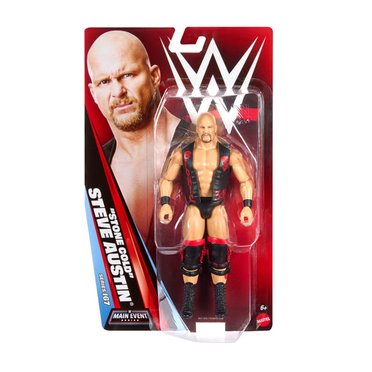 2026 WWE Mattel Main Event Series 167 "Stone Cold" Steve Austin