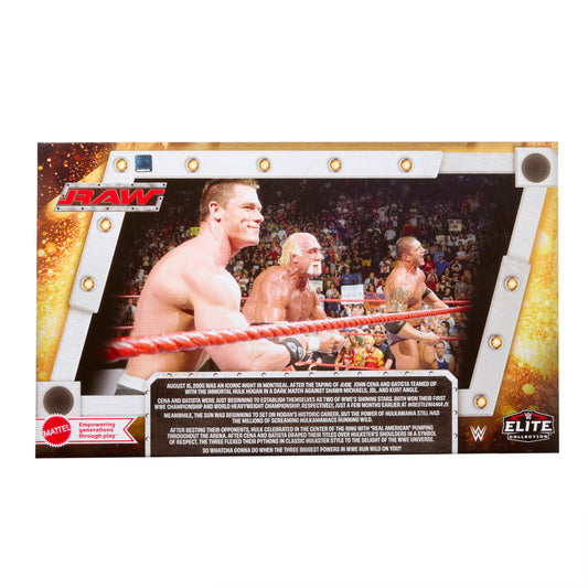 2026 WWE Mattel Elite Collection Raw 3-Pack: John Cena, Hulk Hogan & Batista [Exclusive]