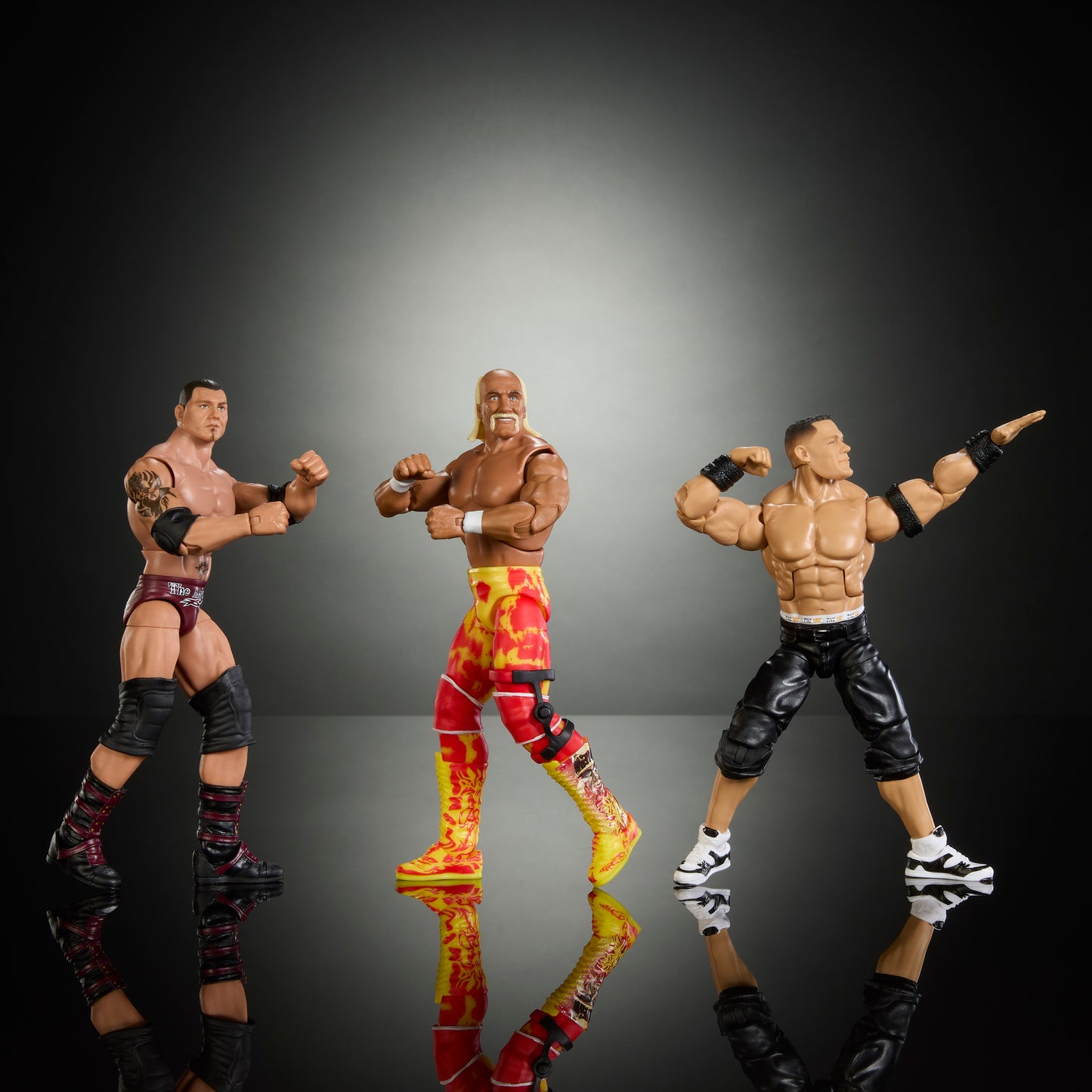 2026 WWE Mattel Elite Collection Raw 3-Pack: John Cena, Hulk Hogan & Batista [Exclusive]