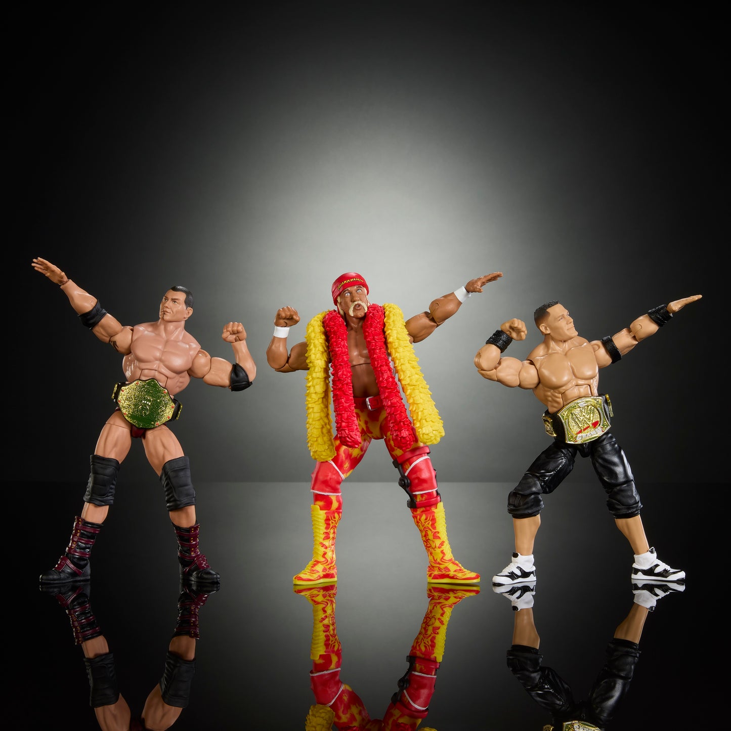 2026 WWE Mattel Elite Collection Raw 3-Pack: John Cena, Hulk Hogan & Batista [Exclusive]