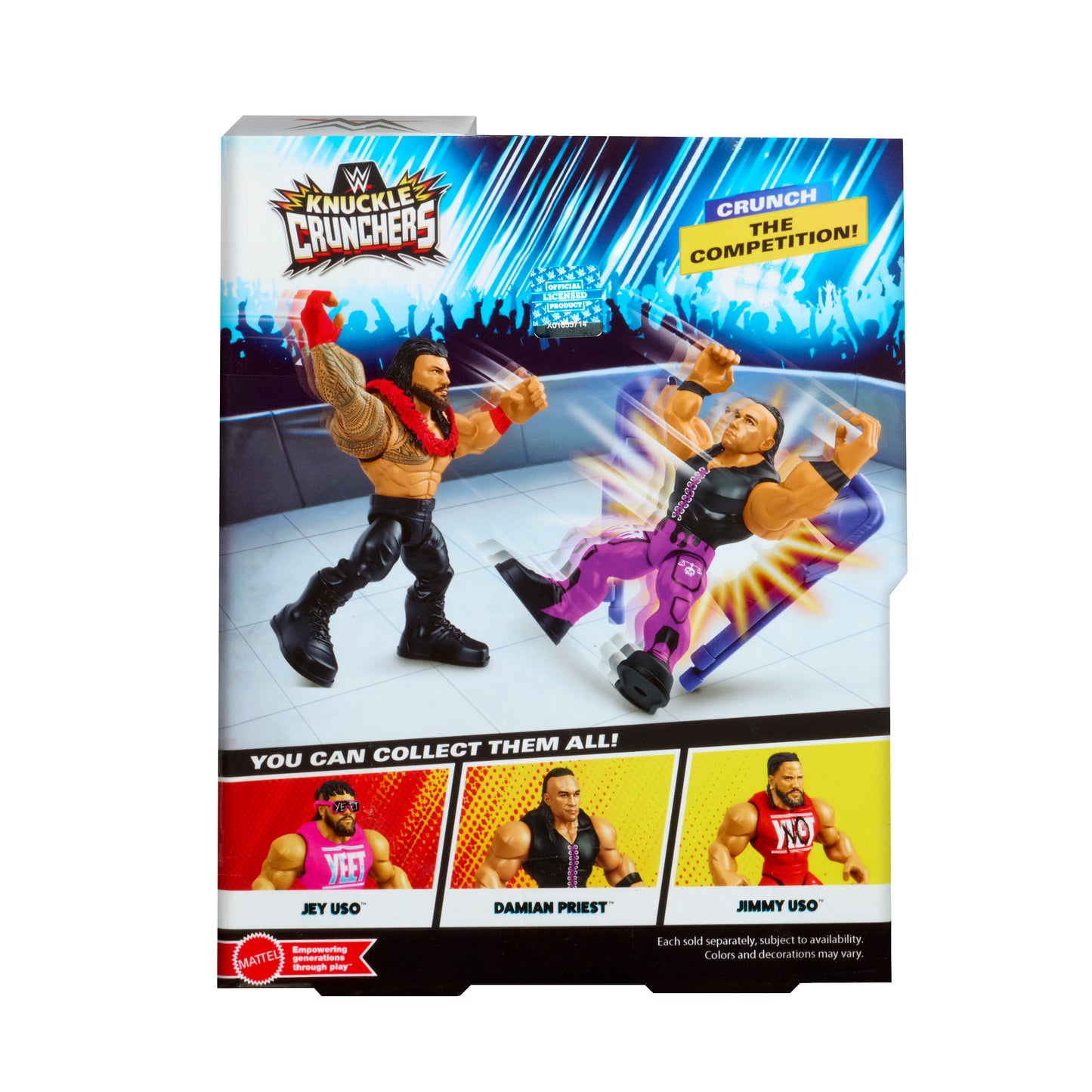 2026 WWE Mattel Knuckle Crunchers Series 9 Roman Reigns