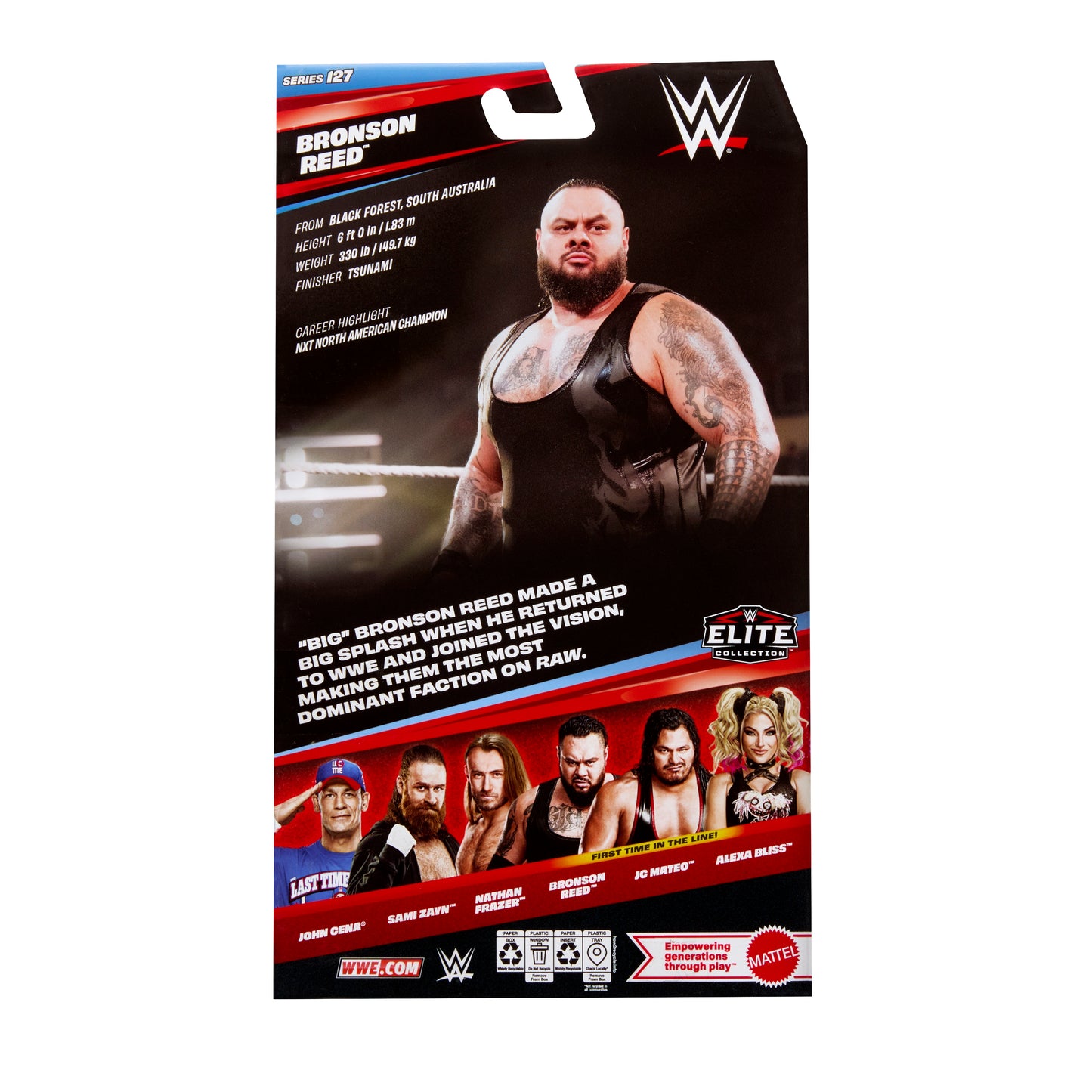 2026 WWE Mattel Elite Collection Series 127 Bronson Reed
