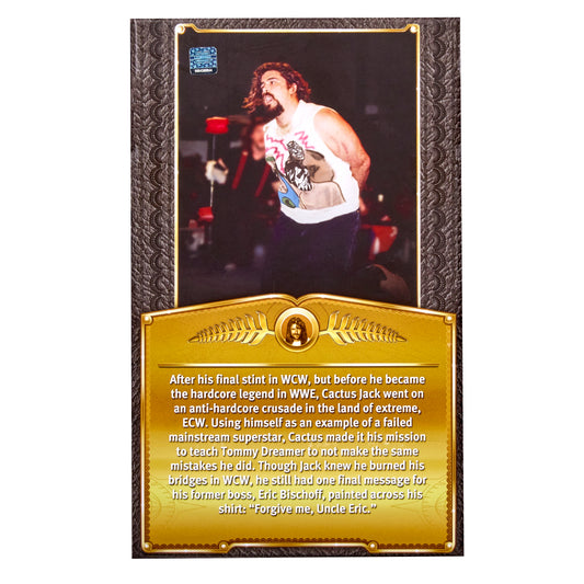 2026 WWE Mattel Elite Collection Ringside Exclusive Defining Moments Cactus Jack