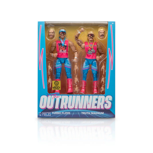 2026 AEW Jazwares Vault Exclusive The Outrunners 2-Pack: Turbo Floyd & Truth Magnum