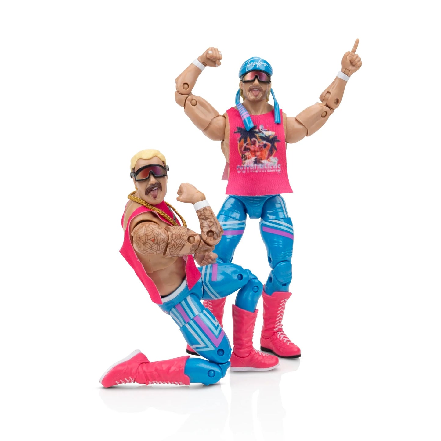 2026 AEW Jazwares Vault Exclusive The Outrunners 2-Pack: Turbo Floyd & Truth Magnum