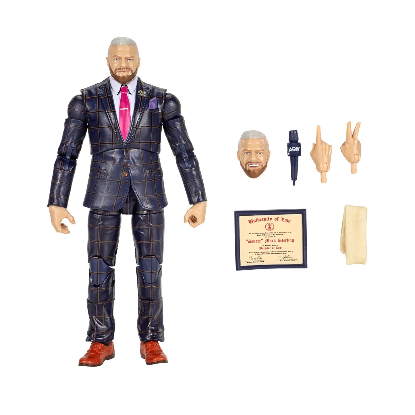 2026 AEW Jazwares Unrivaled Series #195 "Smart" Mark Sterling [MAJOR Limited Edition]