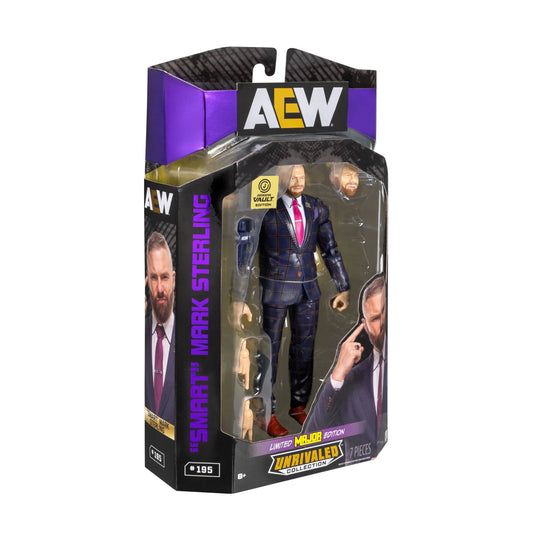 2026 AEW Jazwares Unrivaled Series #195 "Smart" Mark Sterling [MAJOR Limited Edition]