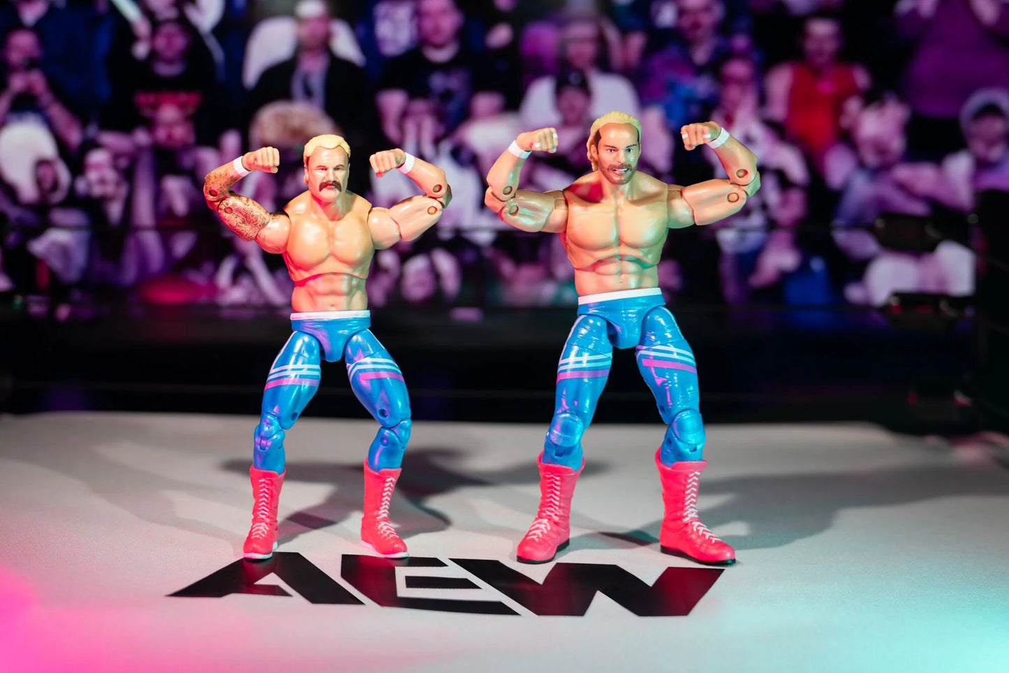 2026 AEW Jazwares Vault Exclusive The Outrunners 2-Pack: Turbo Floyd & Truth Magnum