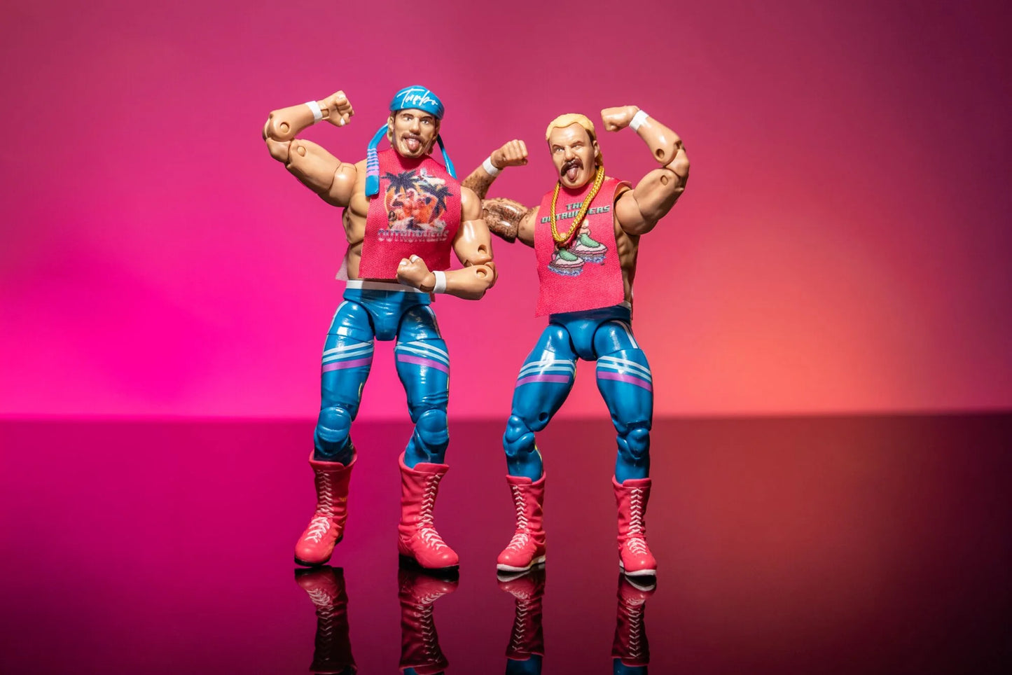 2026 AEW Jazwares Vault Exclusive The Outrunners 2-Pack: Turbo Floyd & Truth Magnum