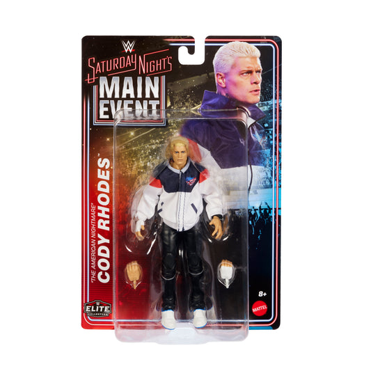 2026 WWE Mattel Elite Collection Saturday Night's Main Event Series 2 "The American Nightmare" Cody Rhodes [Exclusive]